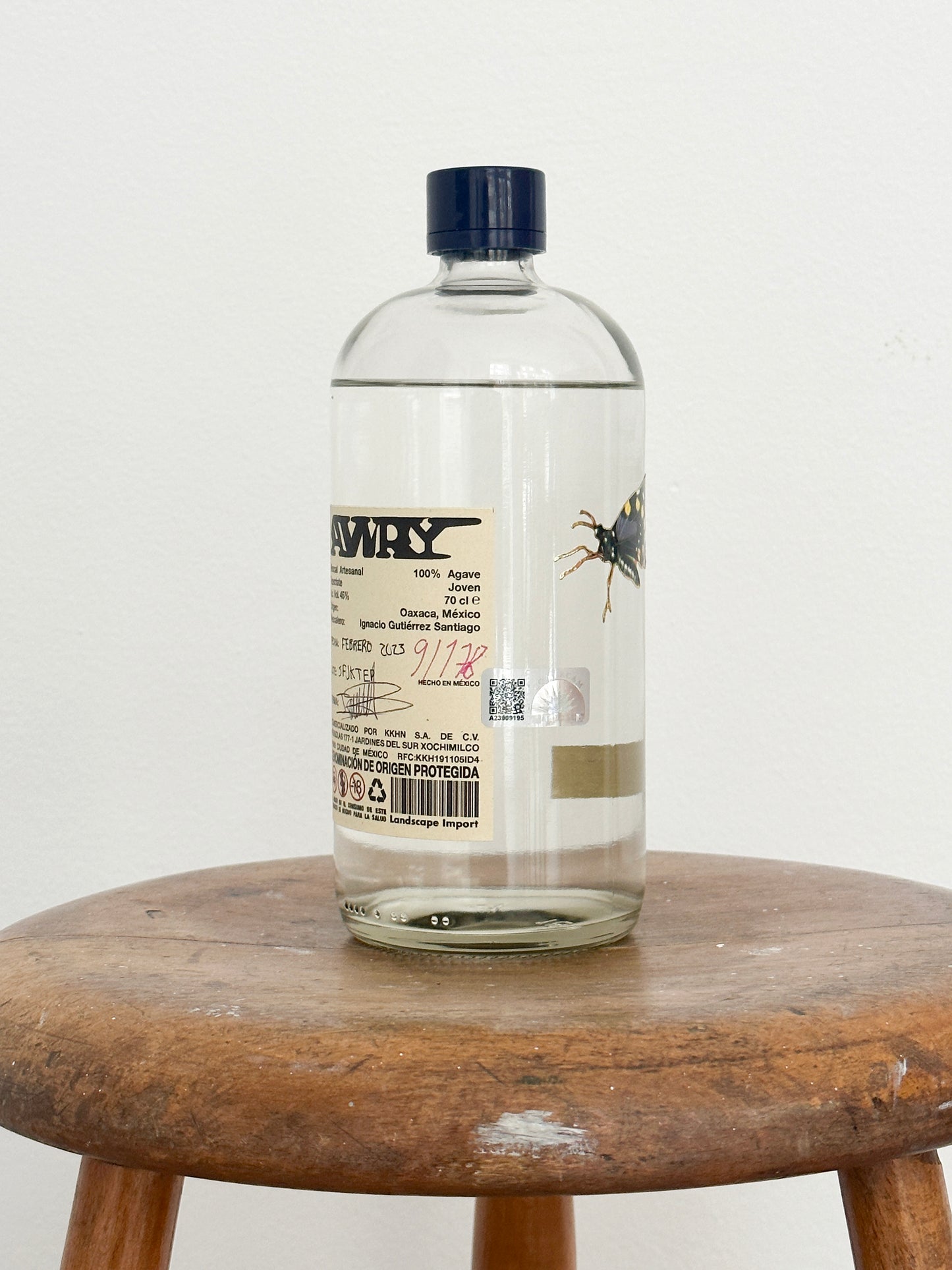 AWRY Mezcal Artesanal: 100% Tepeztate